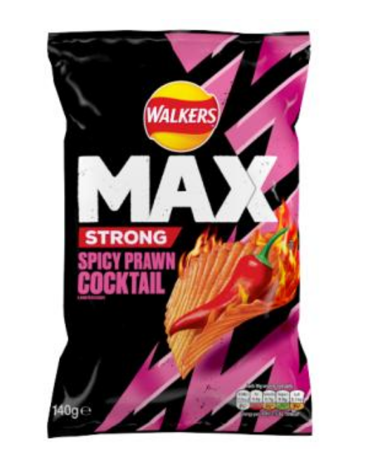 WALKERS MAX - SPICY PRAWN COCKTAIL -