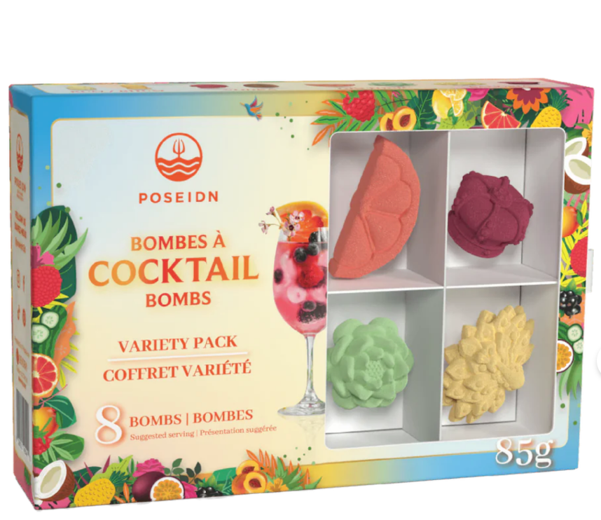 POSEIDN - BOMBES À COCKTAIL - COFFRET VARIÉTÉ -