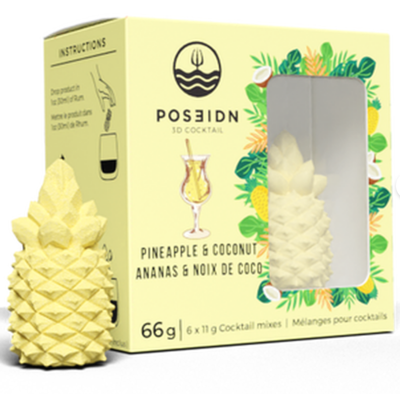 POSEIDN - BOMBES À COCKTAIL - ANANAS & NOIX DE COCO