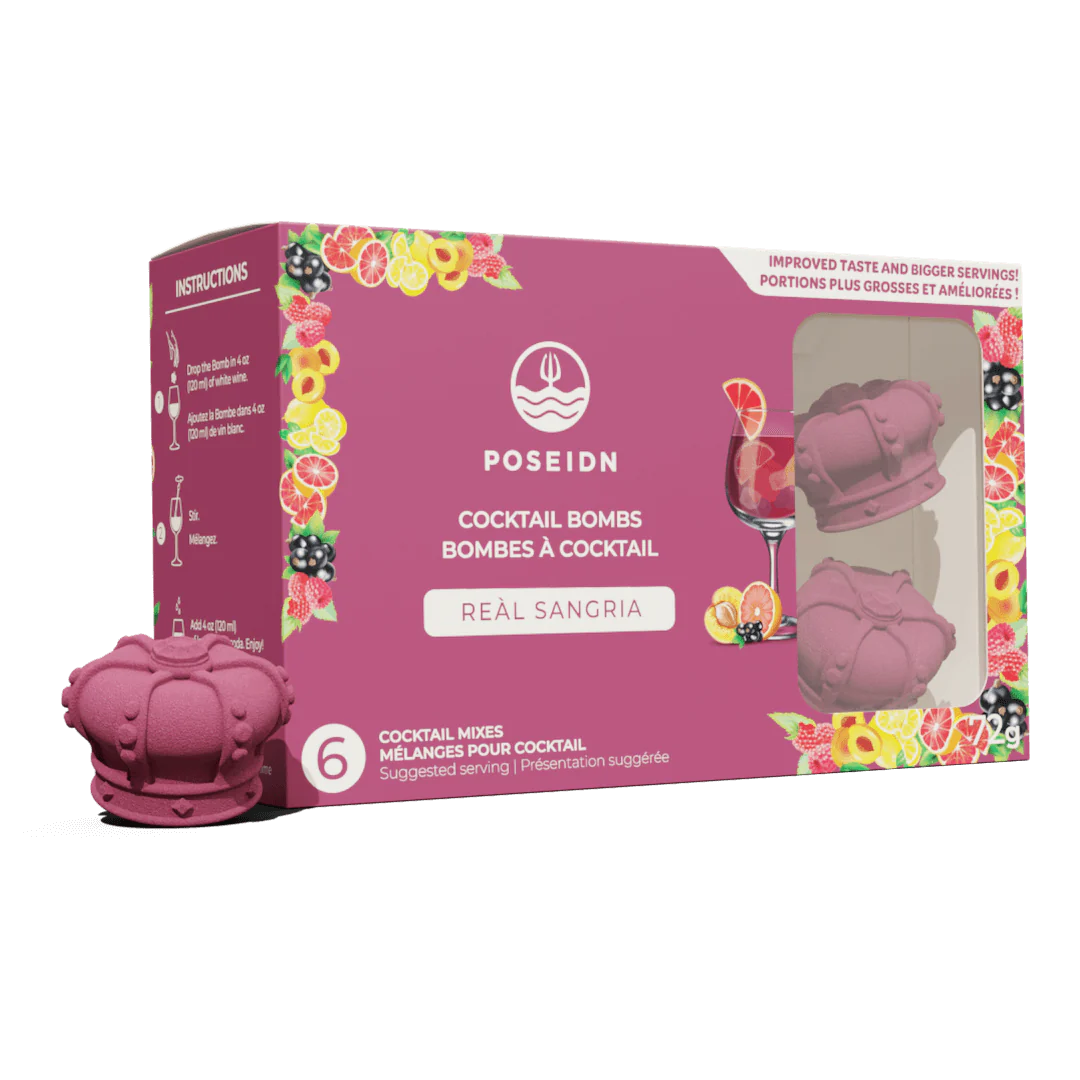 POSEIDN - BOMBES À COCKTAIL - REÀL SANGRIA -