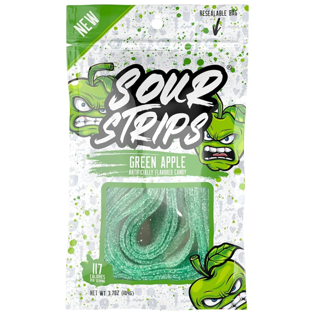 SOUR STRIPS - GREEN APPLE
