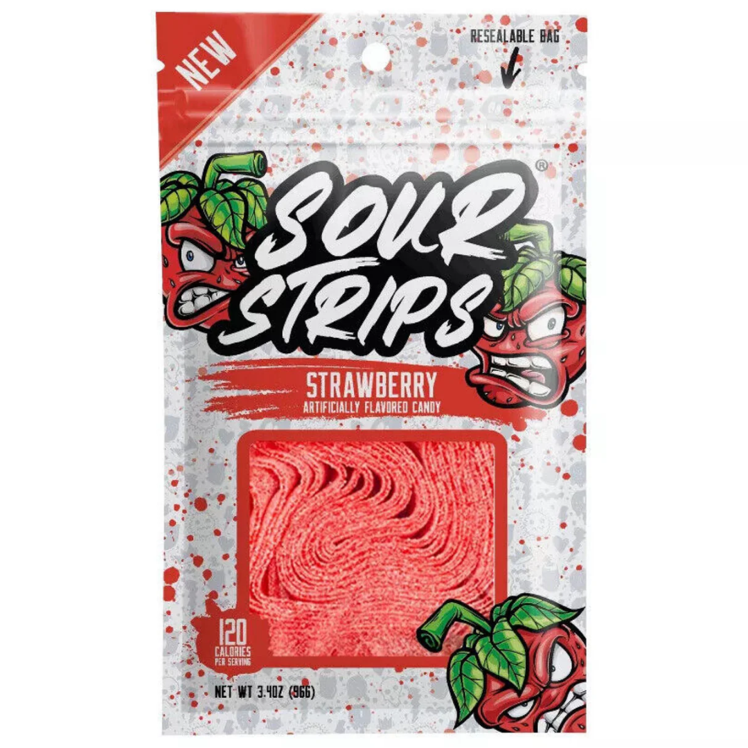 SOUR STRIPS - STRAWBERRY