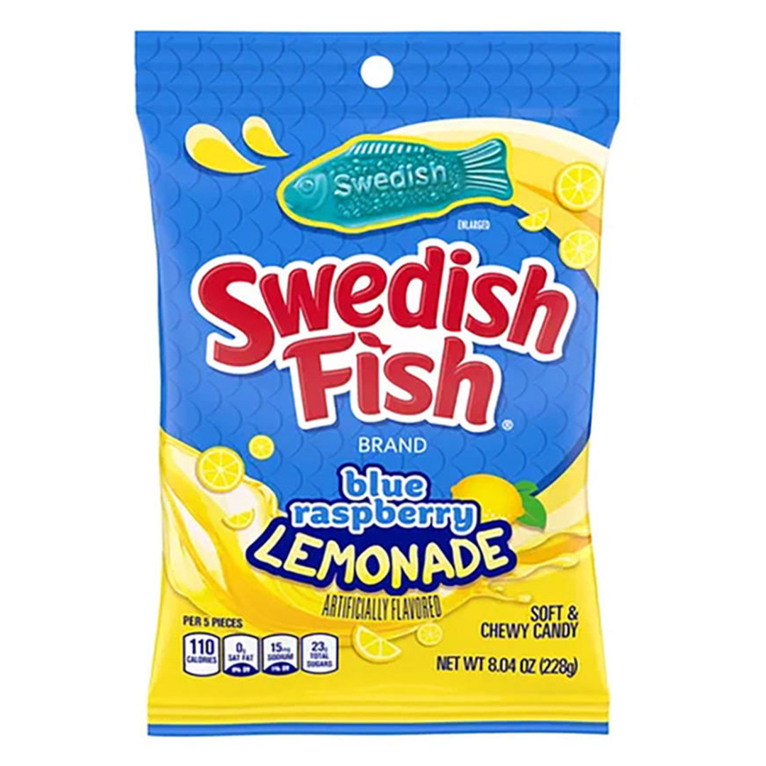 SWEDISH FISH - FRAMBOISE BLEU LIMONADE