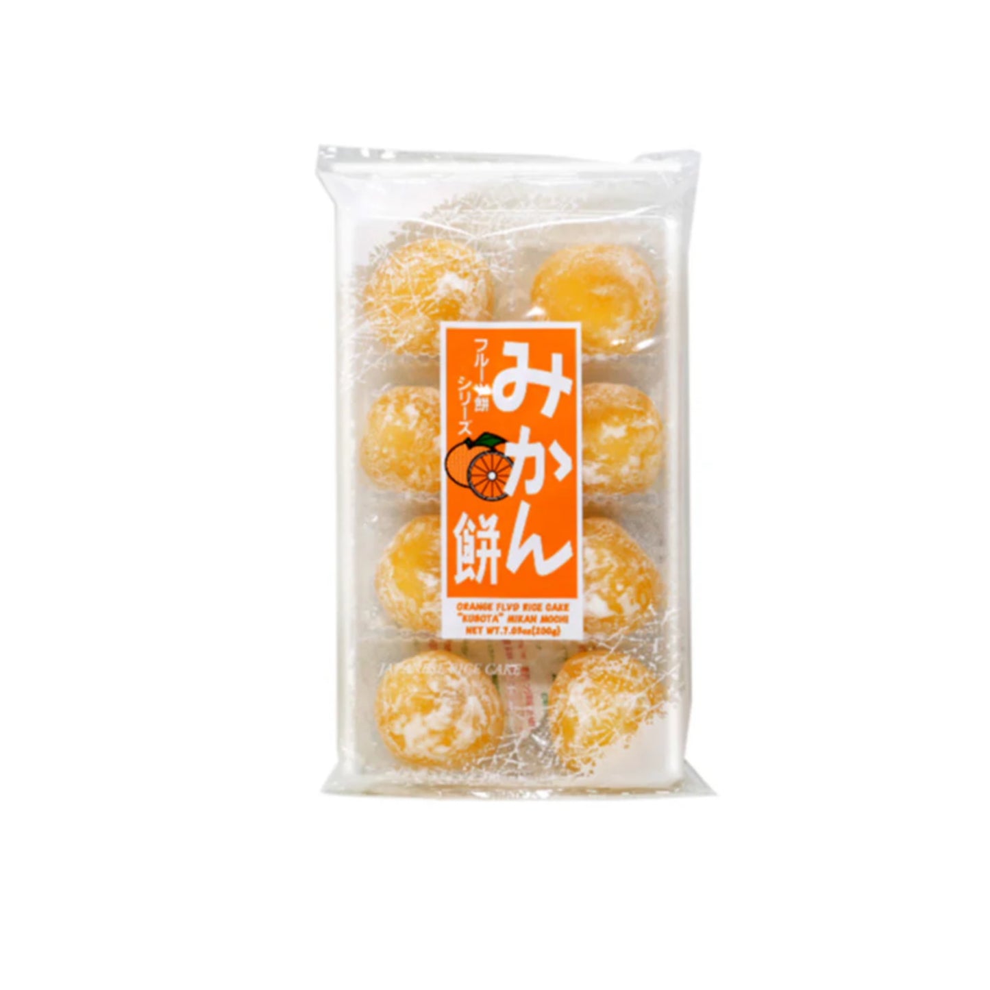 KUBOTA - RICE CAKE - ORANGE - 200G