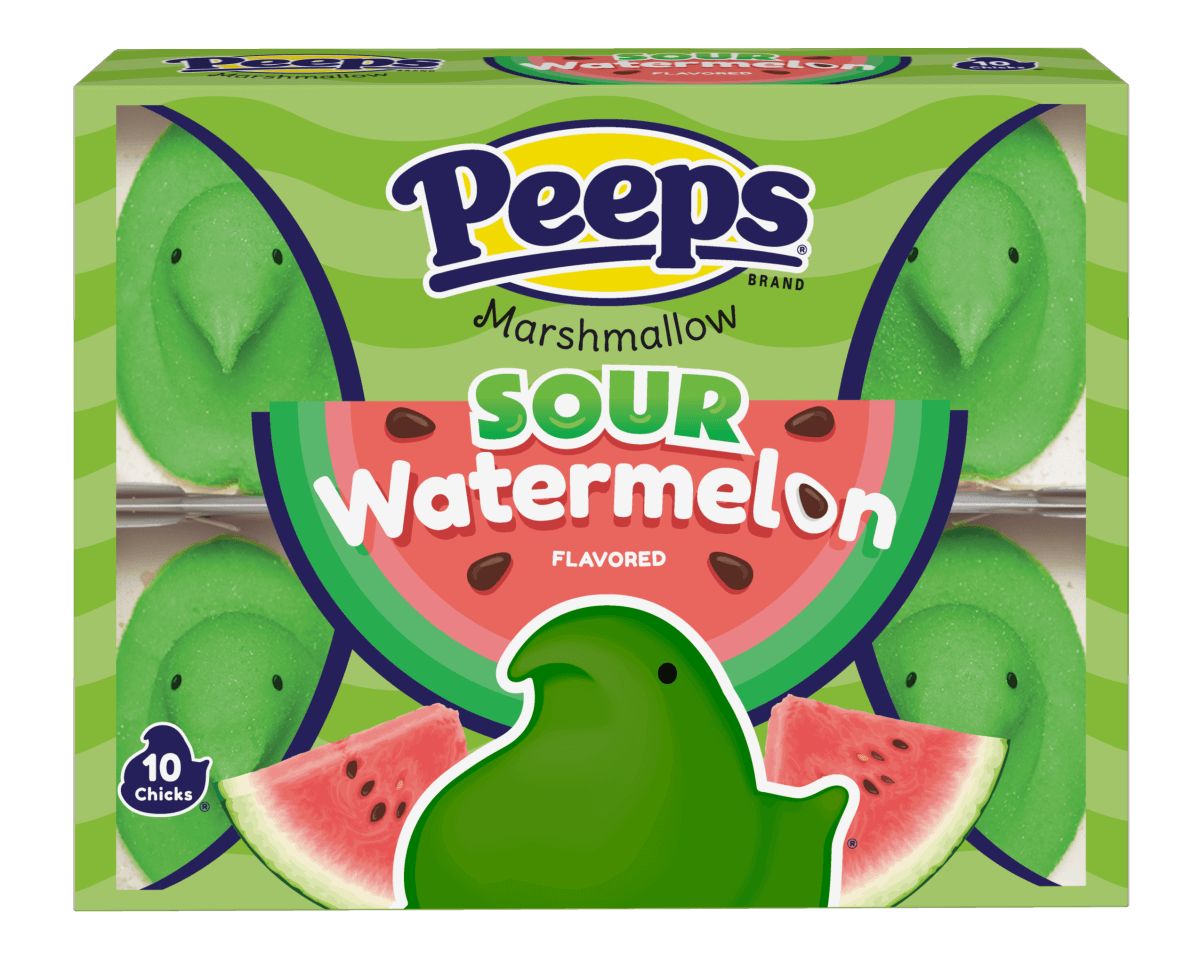 PEEPS - SOUR WATERMELON 85g - Sweets Avenue Beauport