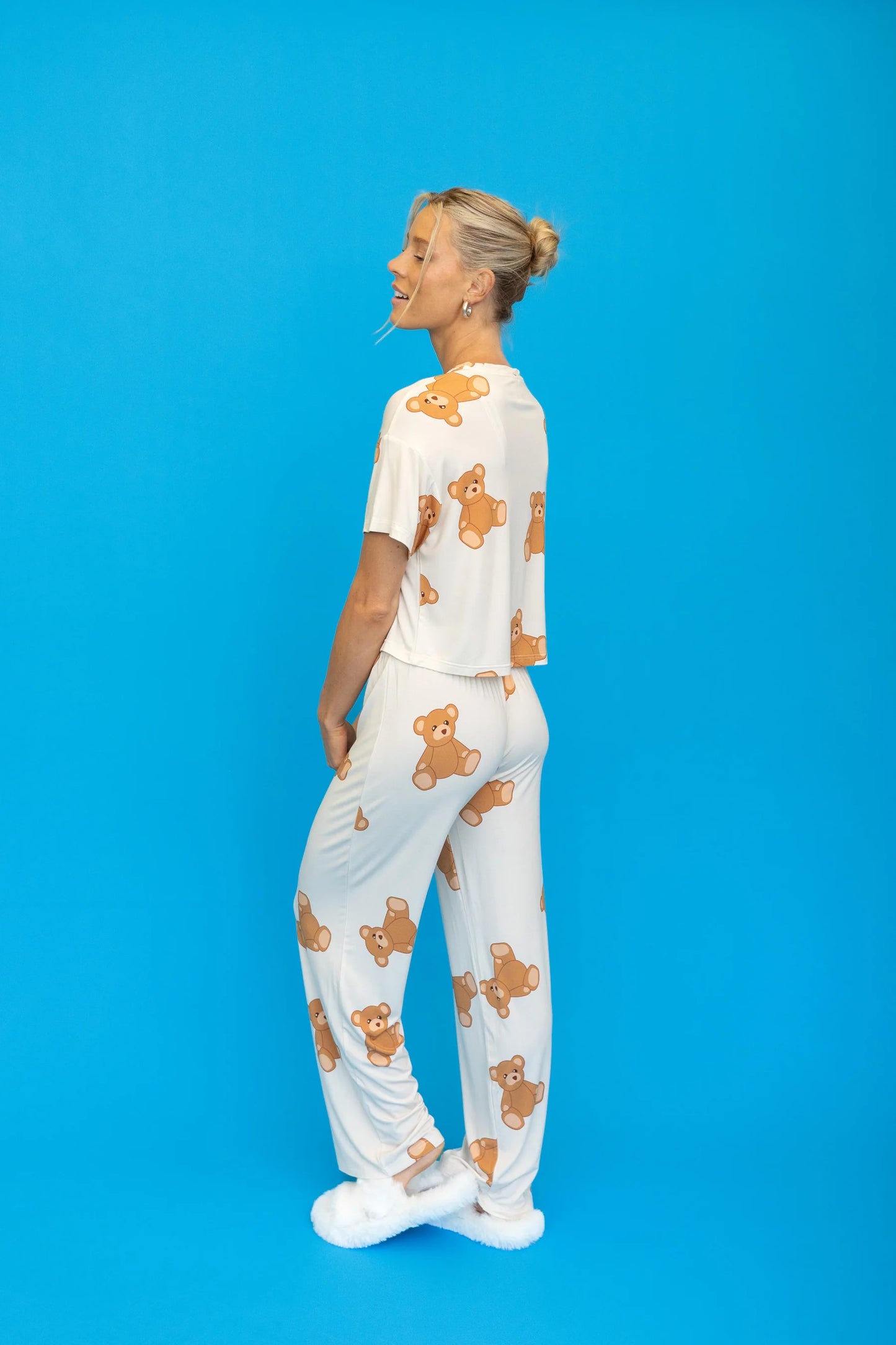 POP UNDERWEAR - PANTALON PYJAMA ÉVASÉ "MY TEDDY BEAR"