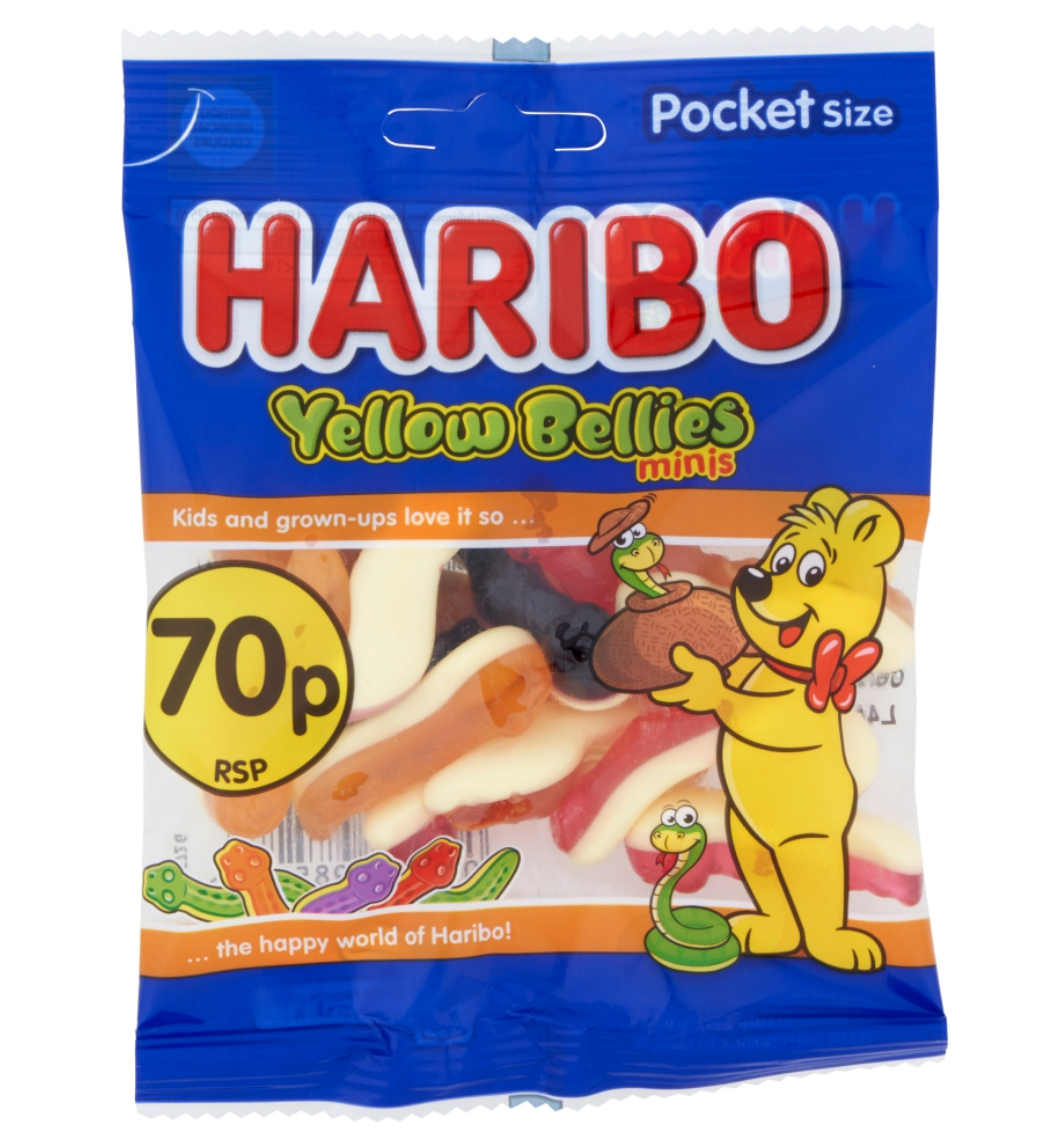 HARIBO - YELLOW BELLIES -