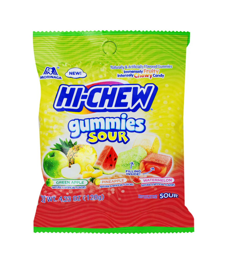 HI CHEW - GUMMIES SOUR - 120G