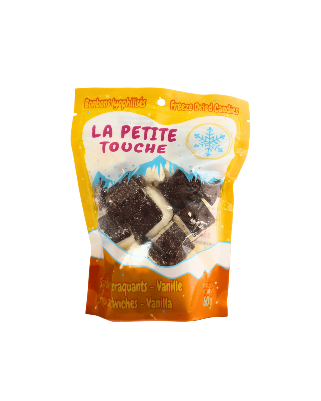 LA PETITE TOUCHE - SANDWICHS CRAQUANTS VANILLE LYOPHILISÉS
