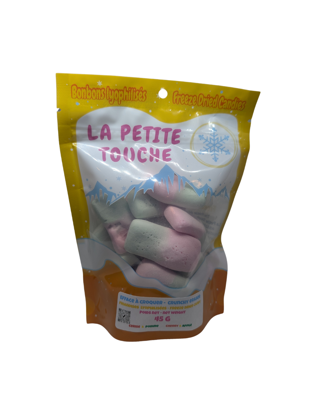 LA PETITE TOUCHE - EFFACE À CROQUER (POMME & CERISE) LYOPHILISÉ