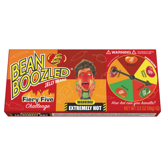 BEAN BOOZLED - FIERY FIVE CHALLENGE -