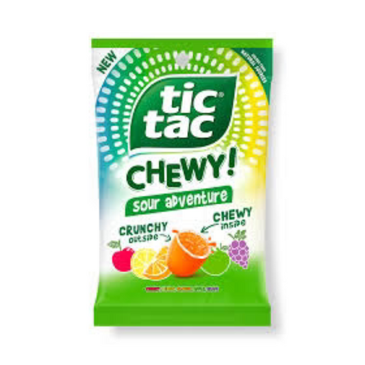 TIC TAC - CHEWY FRUIT SOUR ADVENTURE