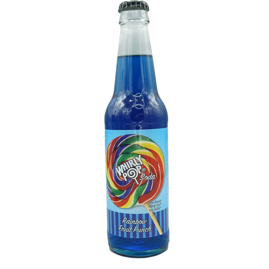 WHIRLY  POP SODA - RAINBOW FRUIT PUNCH