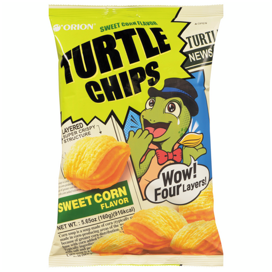 ORION TURTLE CHIPS - SWEET CORN