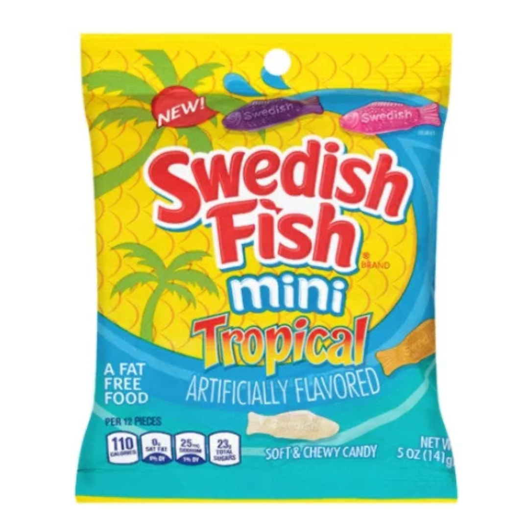 Swedish Fish mini tropical