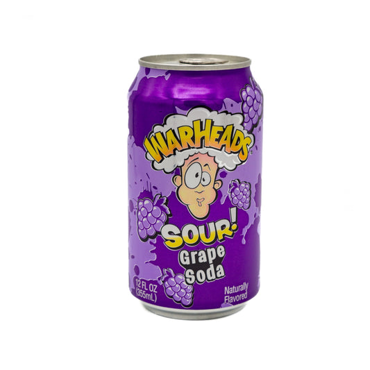 WARHEADS - BOISSON PÉTILLANTE - RAISIN - 355mL