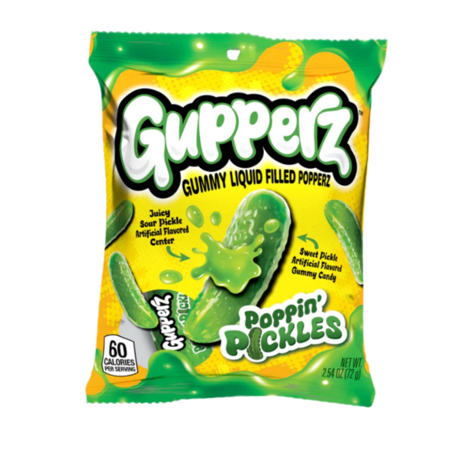 GUPPERZ CANDY - POPPIN' PICKLES 72g