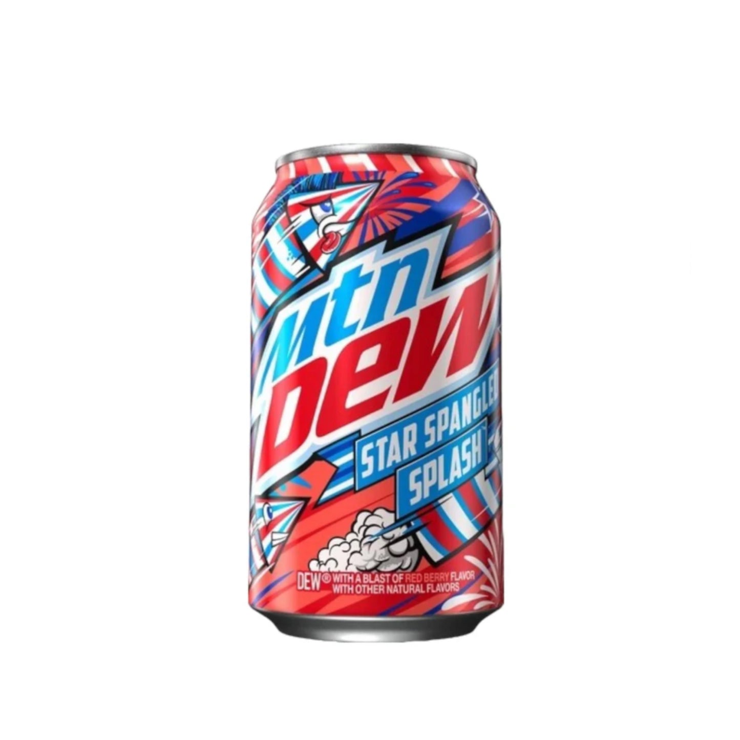 MOUNTAIN DEW - STAR SPANGLED SPLASH - 355mL