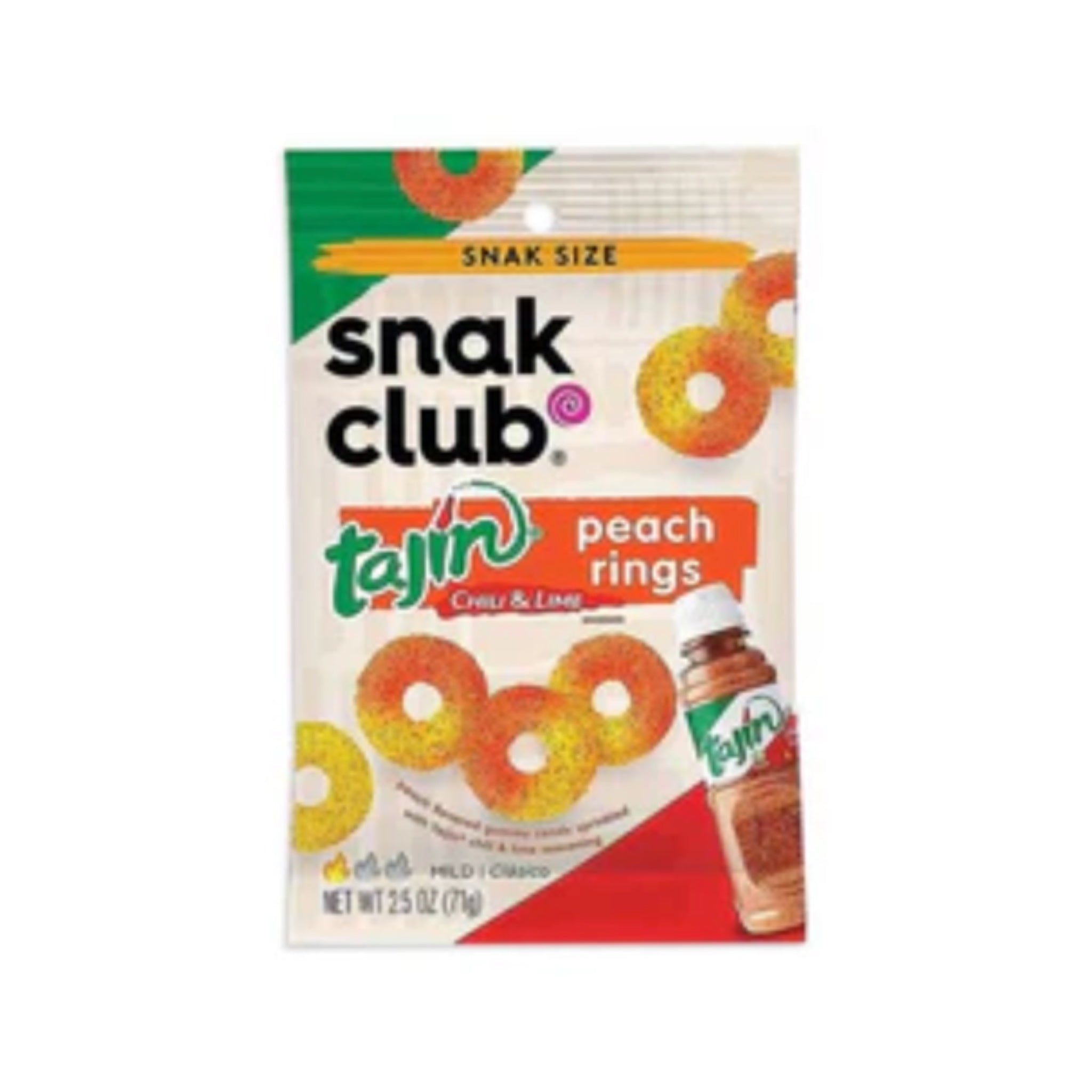 Snack club tajin - Chili et lime seasoned Peach rings – Sweets Avenue ...