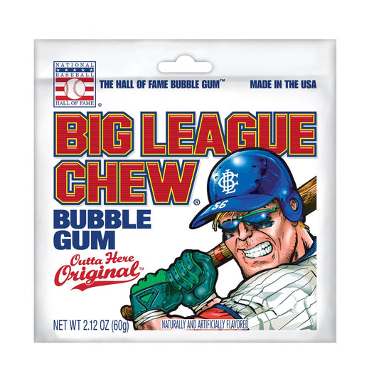 BIG LEAGUE CHEW - BUBBLE GUM - ORIGINAL - Sweets Avenue Beauport