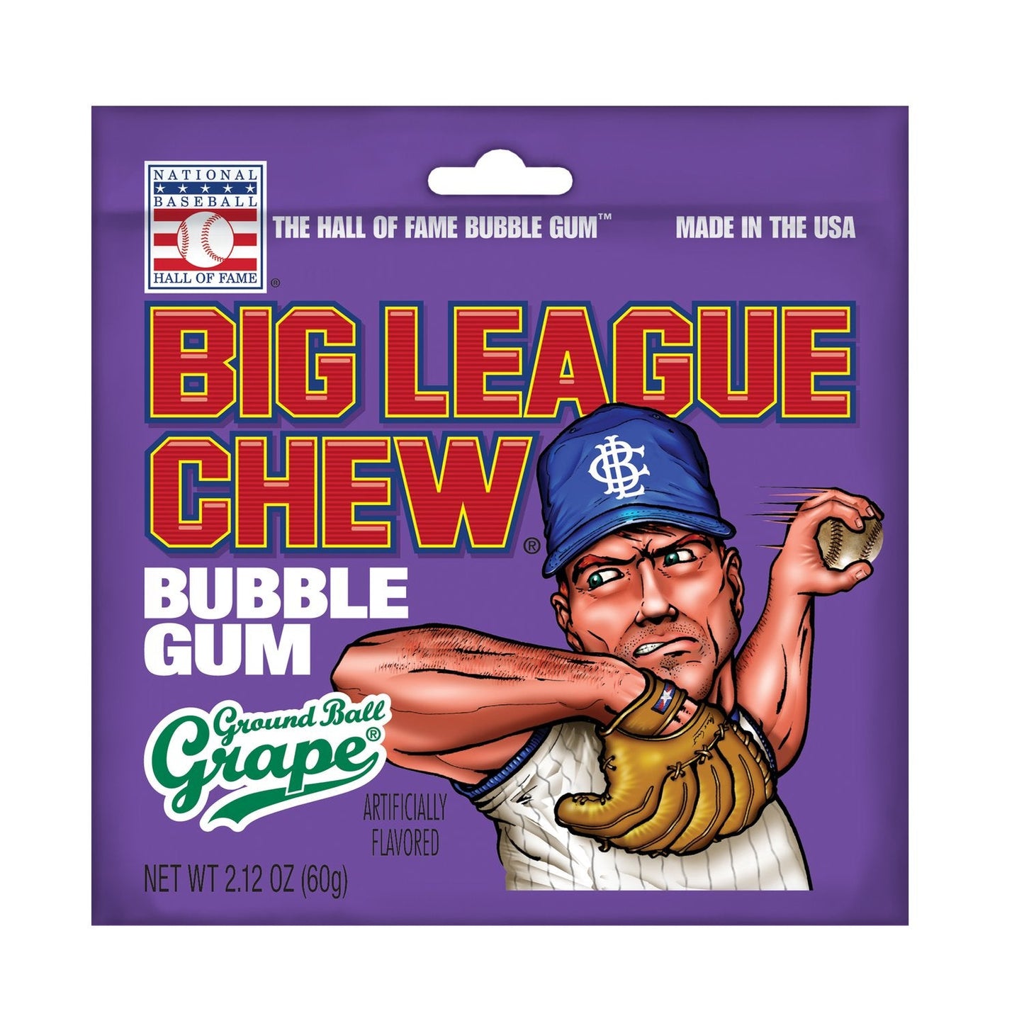 BIG LEAGUE CHEW - BUBBLE GUM - RAISIN - Sweets Avenue Beauport