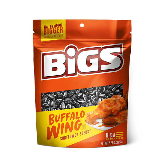 Bigs Sunflowers Seeds Buffalo Wing - Sweets Avenue Beauport