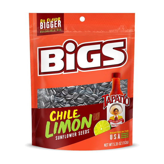 Bigs Sunflowers Seeds Chile Limon - Sweets Avenue Beauport
