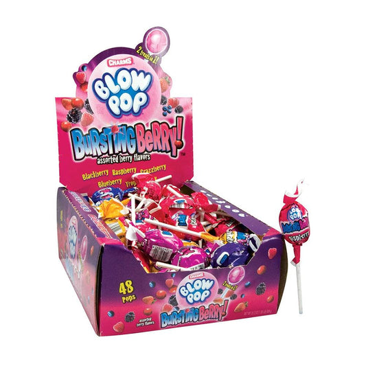 Charms Blow Pop Bursting Berry - Sweets Avenue Beauport