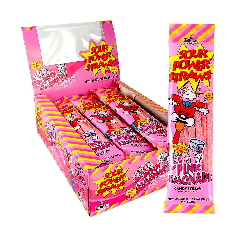 Dorval Pink Limonade Straws - Sweets Avenue Beauport