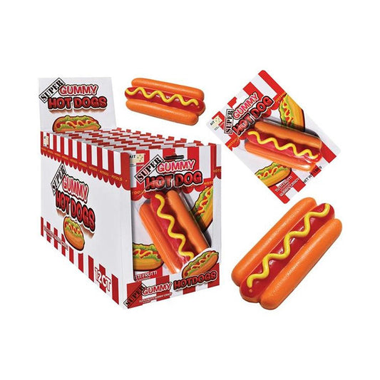 Gummy Hot Dog Geant - Sweets Avenue Beauport