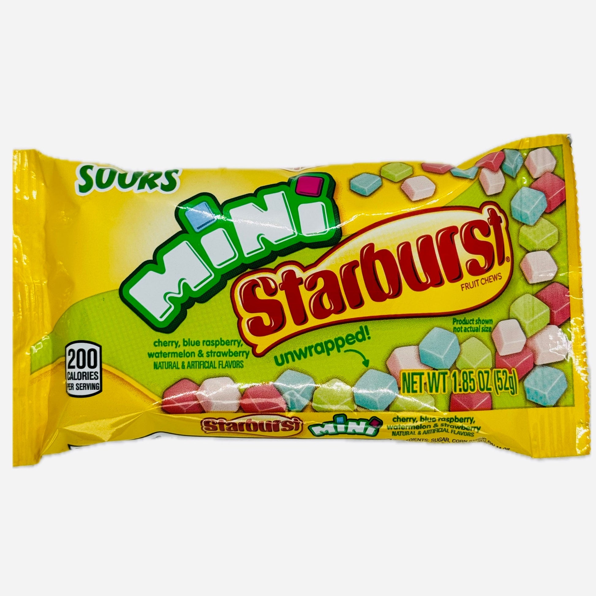 Mini starburst sour - Sweets Avenue Beauport