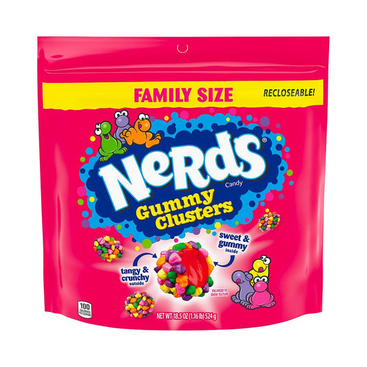 Nerds Clusters Family Size - Sweets Avenue Beauport