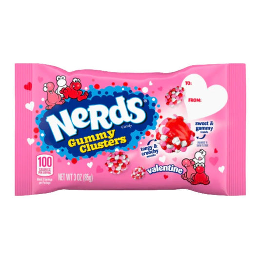 NERDS - GUMMY CLUSTERS EDITION VALENTINE 85g - Sweets Avenue Beauport