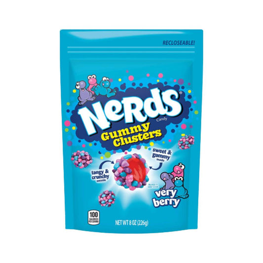 Nerds Gummy Clusters Very Berry Big Size - Sweets Avenue Beauport