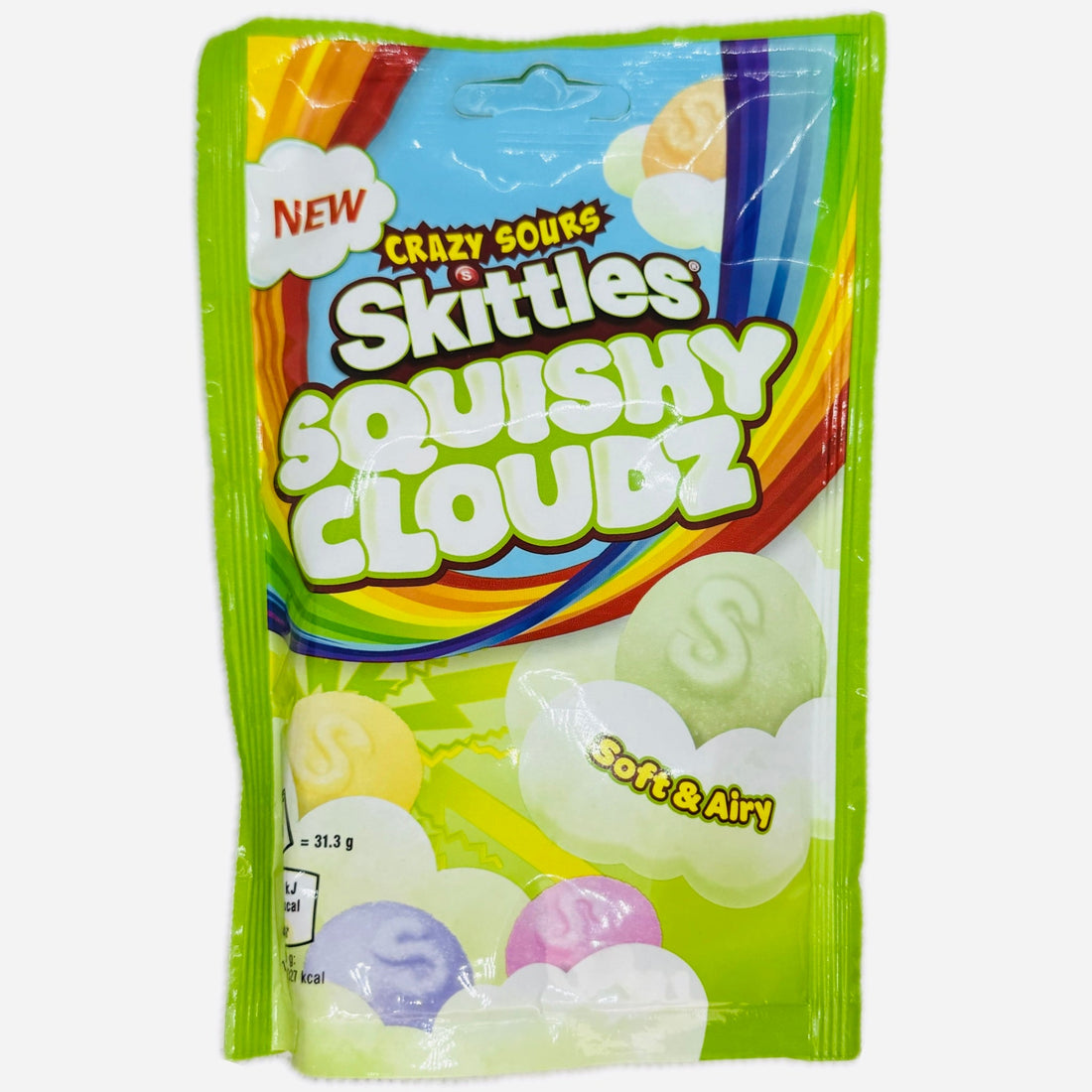 SKITTLES SQUISHY CLOUDS CRAZY SOUR – Sweets Avenue Beauport