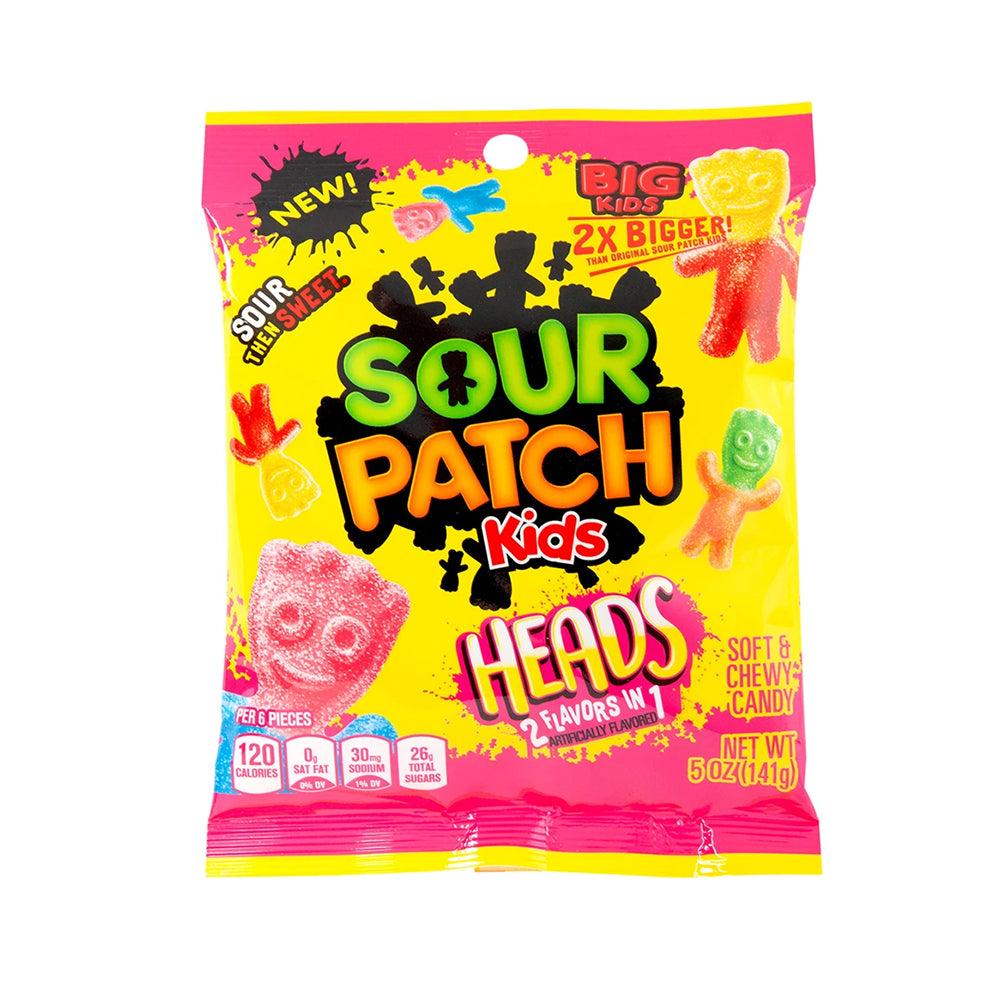 Sour Patch Kids Heads 2 Flavors In 1 - Sweets Avenue Beauport