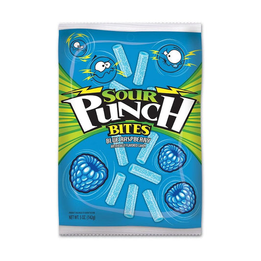 Sour Punch Bites Blue Raspberry - Sweets Avenue Beauport