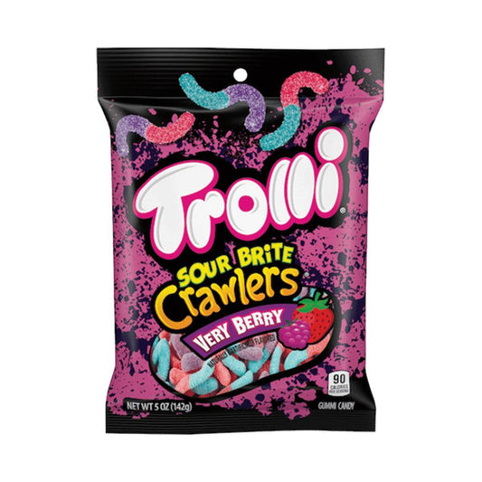 Trolli Sour Brite Crawlers Very Berry - Sweets Avenue Beauport