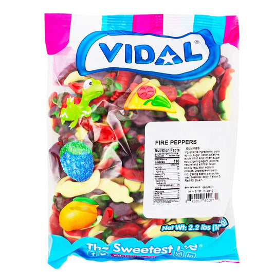 VIDAL FIRE PEPPER 1KG - Sweets Avenue Beauport