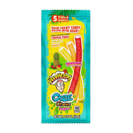 Warheads Tropical Ooze Chews Ropes - Sweets Avenue Beauport